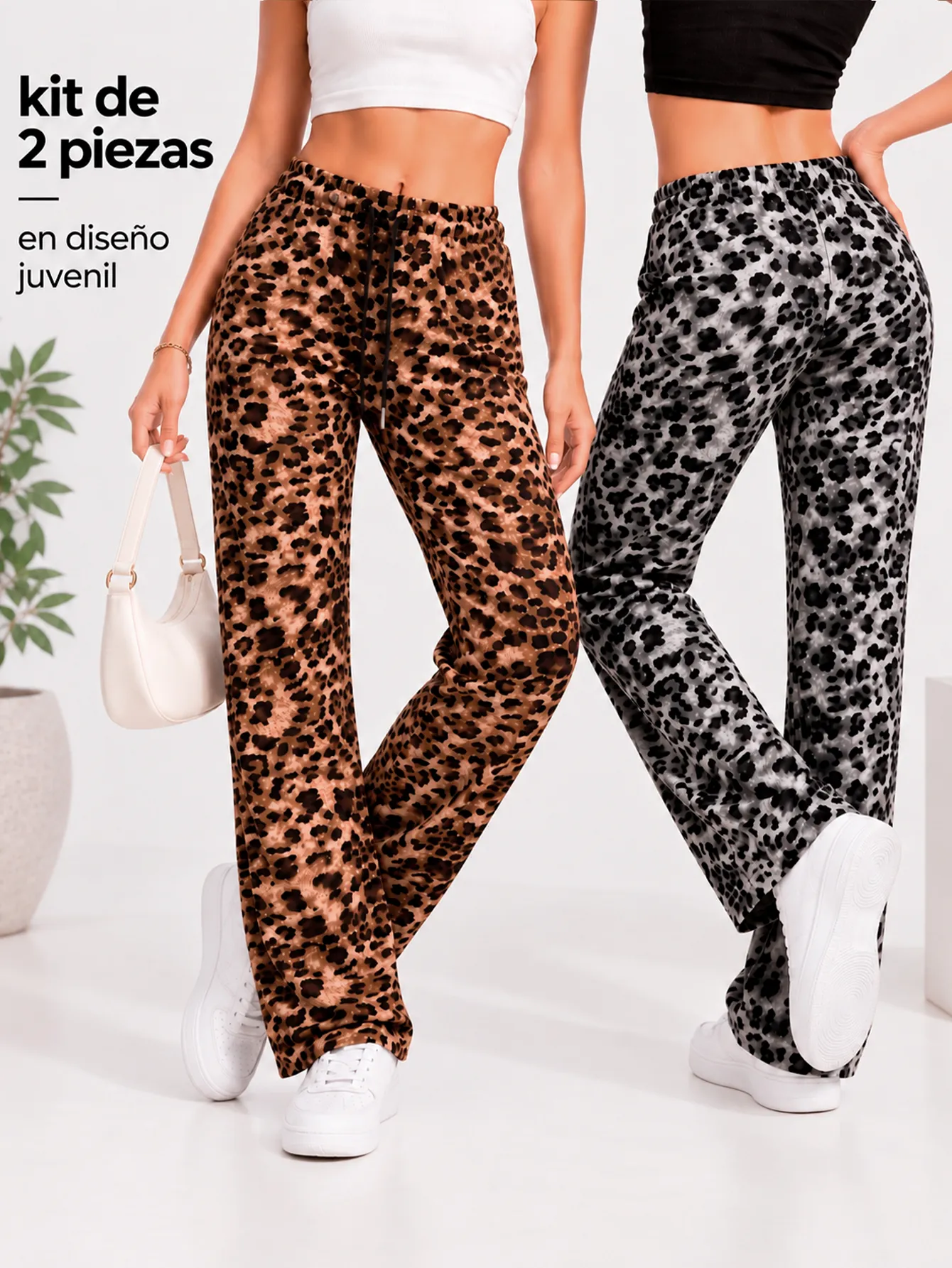 AD2622 primera edicion pantalon animal print dama 15220